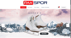 Desktop Screenshot of pakspor.com