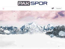 Tablet Screenshot of pakspor.com